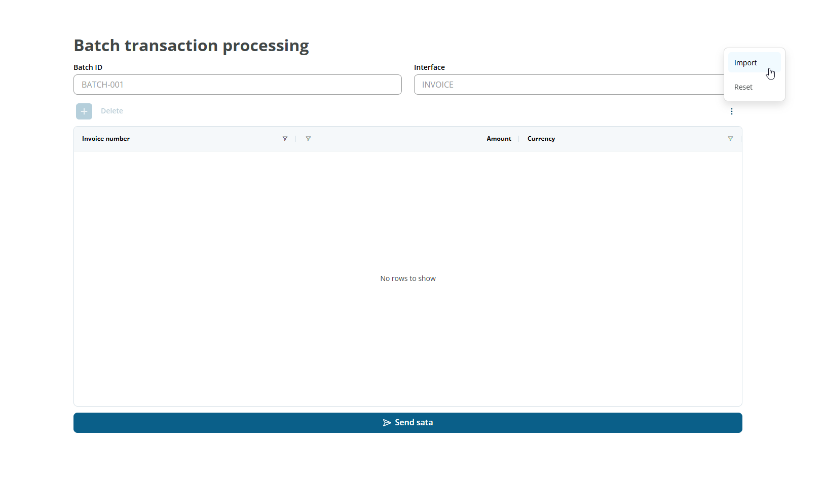 Batch processing app