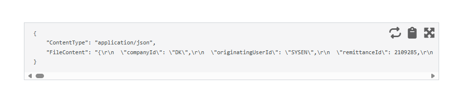 SFTP - Get Content Output