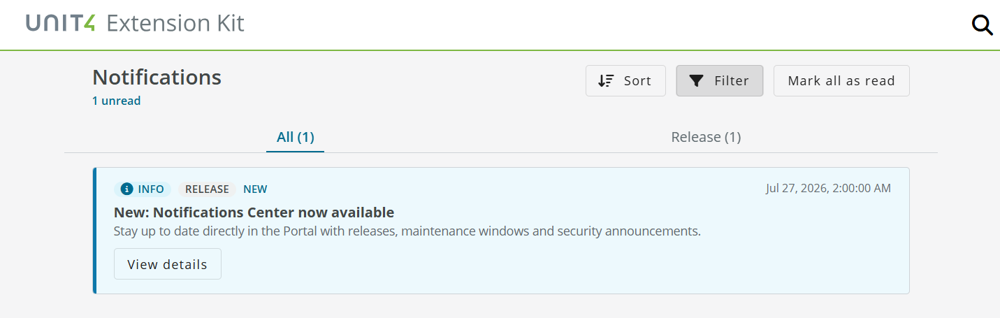 Notifications - Extension Kit
